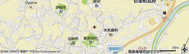滋賀県甲賀市信楽町長野1076周辺の地図