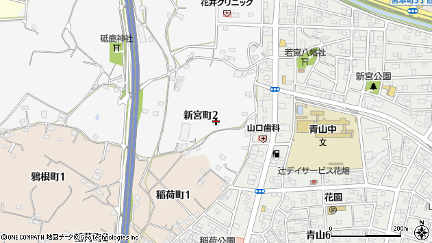 〒475-0931 愛知県半田市新宮町の地図