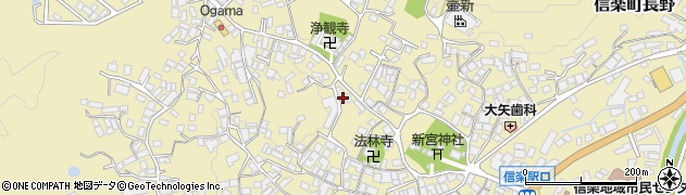 滋賀県甲賀市信楽町長野1003周辺の地図