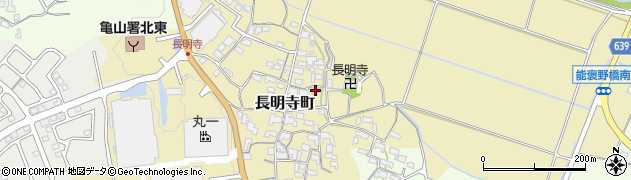 三重県亀山市長明寺町452周辺の地図