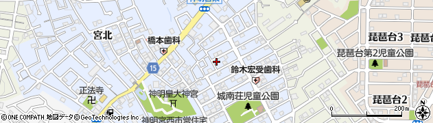 京都府宇治市神明宮東83周辺の地図