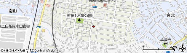 京都府宇治市開町62周辺の地図