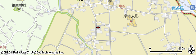 兵庫県小野市中谷町396周辺の地図