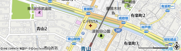 あかのれんＣ・フェスタ店周辺の地図