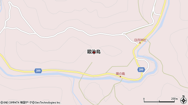 〒437-0203 静岡県周智郡森町鍛冶島の地図