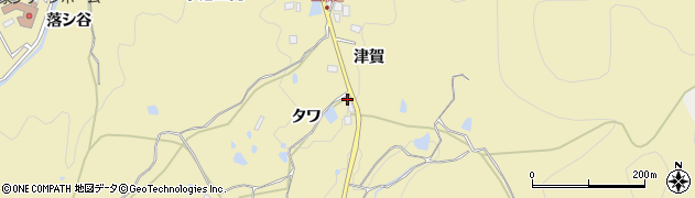 兵庫県宝塚市玉瀬タワ19周辺の地図