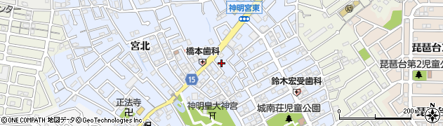 田中長生治療院周辺の地図