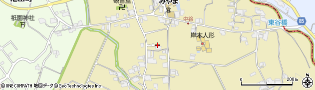 兵庫県小野市中谷町387周辺の地図