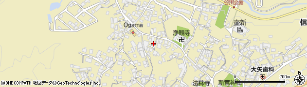 滋賀県甲賀市信楽町長野950周辺の地図