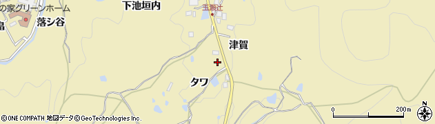 兵庫県宝塚市玉瀬タワ10周辺の地図