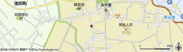 兵庫県小野市中谷町151周辺の地図