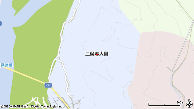 〒431-3315 静岡県浜松市天竜区二俣町大園の地図