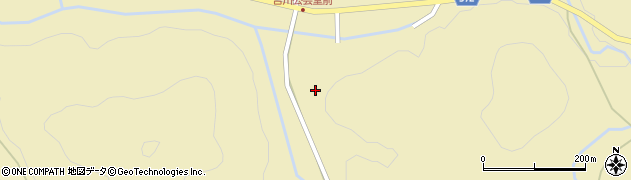 愛知県新城市吉川新井田周辺の地図