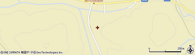 愛知県新城市吉川（新井田）周辺の地図