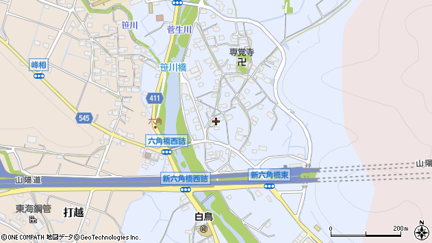 〒671-2242 兵庫県姫路市六角の地図