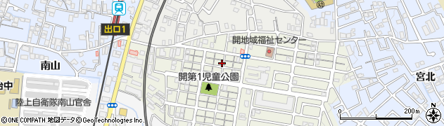 京都府宇治市開町28周辺の地図