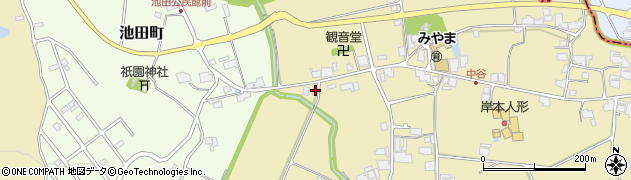 兵庫県小野市中谷町126周辺の地図