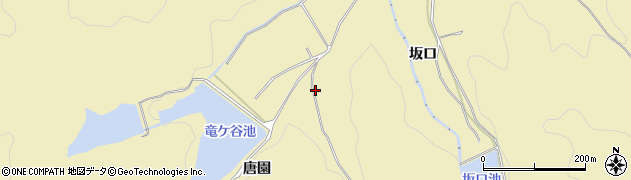 愛知県岡崎市桑谷町（釜中）周辺の地図