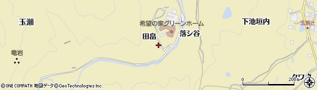兵庫県宝塚市玉瀬（田畠）周辺の地図