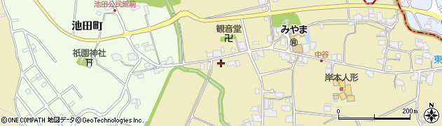 兵庫県小野市中谷町134周辺の地図
