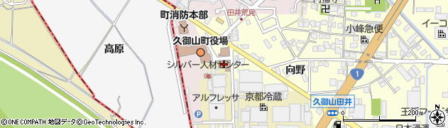 久御山郵便局 ＡＴＭ周辺の地図