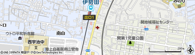 京都府宇治市開町1周辺の地図