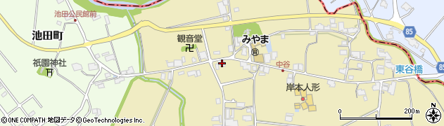 兵庫県小野市中谷町157周辺の地図
