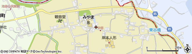 兵庫県小野市中谷町178周辺の地図