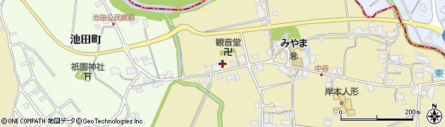 兵庫県小野市中谷町67周辺の地図