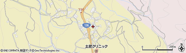 静岡県伊豆市小下田2089周辺の地図