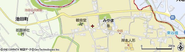 兵庫県小野市中谷町60周辺の地図