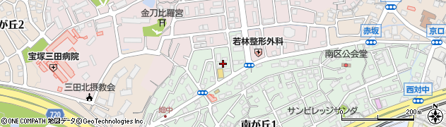 小規模多機能型居宅介護事業所 三田周辺の地図