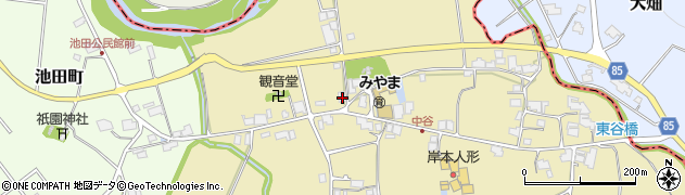 兵庫県小野市中谷町57周辺の地図