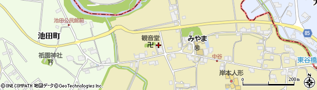 兵庫県小野市中谷町63周辺の地図
