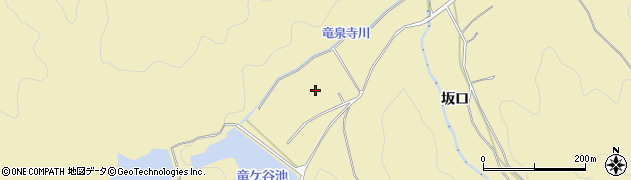 愛知県岡崎市桑谷町小倉周辺の地図