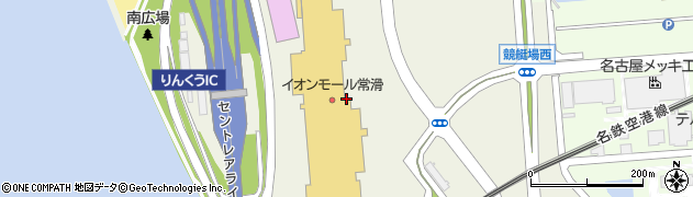 愛知県常滑市りんくう町周辺の地図