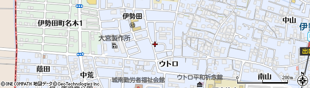 京都府宇治市伊勢田町（ウトロ）周辺の地図