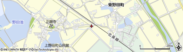 兵庫県加西市野田町331周辺の地図