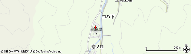 愛知県岡崎市山綱町（女郎買道）周辺の地図