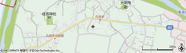 兵庫県小野市久保木町709周辺の地図