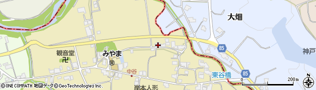兵庫県小野市中谷町1405周辺の地図