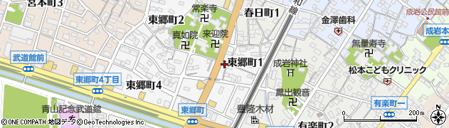 松弘堂菓子舗周辺の地図