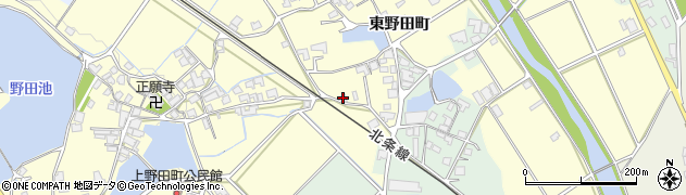 兵庫県加西市野田町308周辺の地図
