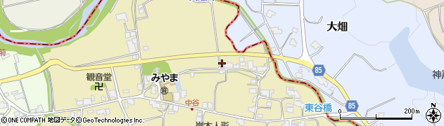 兵庫県小野市中谷町1862周辺の地図