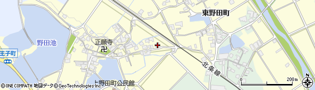 兵庫県加西市野田町139周辺の地図
