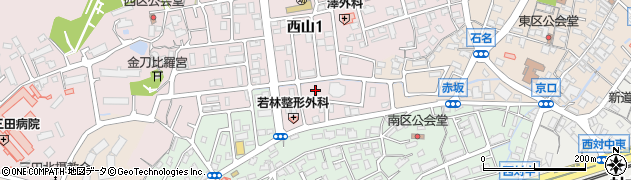 芳ノ塚公園周辺の地図