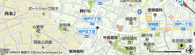 やまやす長谷川商店周辺の地図