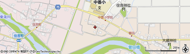 菅田駐在所周辺の地図