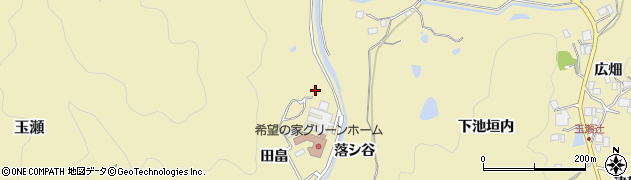 兵庫県宝塚市玉瀬（細尾）周辺の地図
