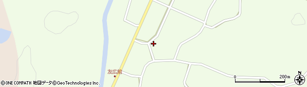 広島県庄原市口和町永田899周辺の地図